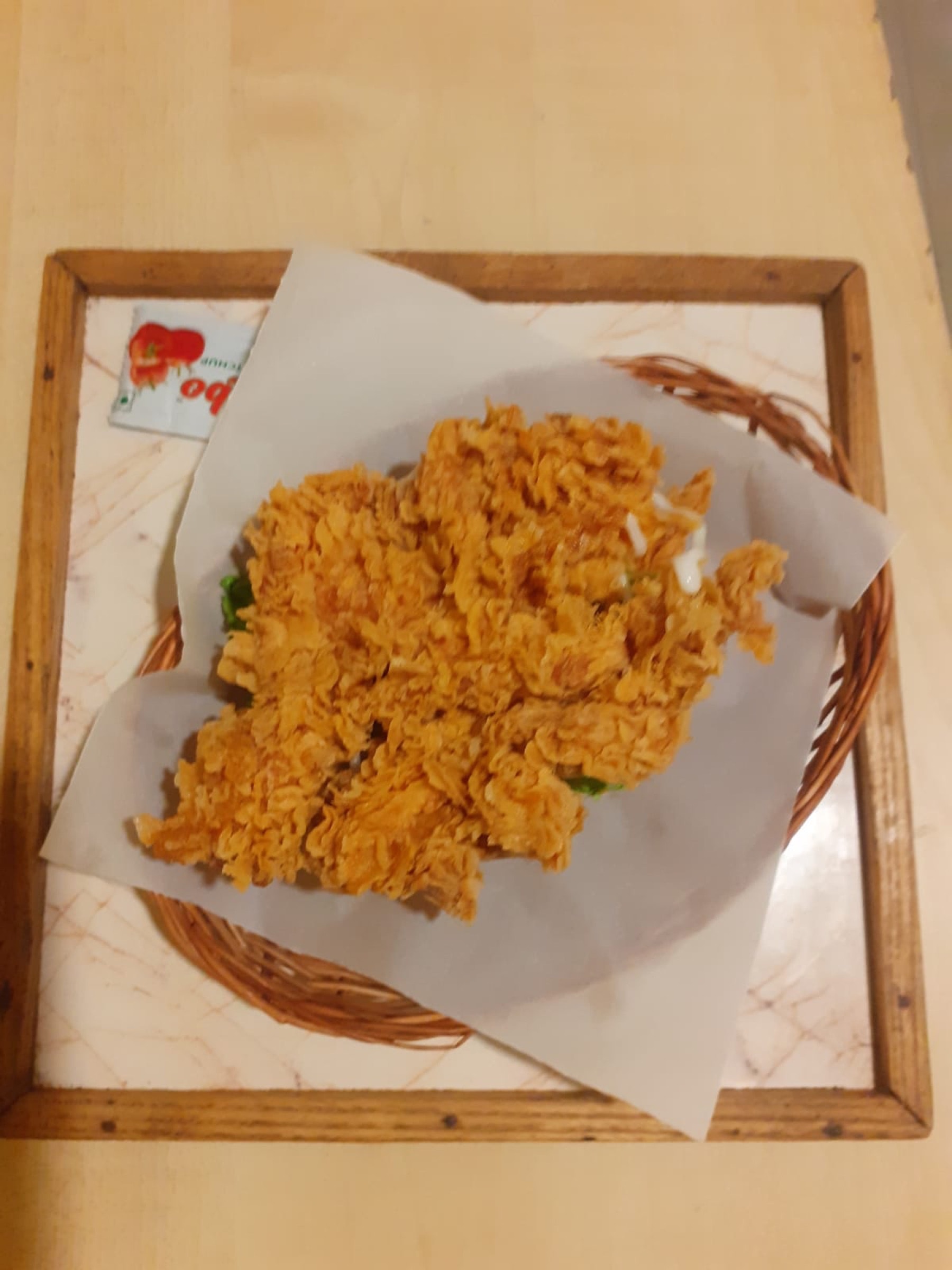Golden fried chicken